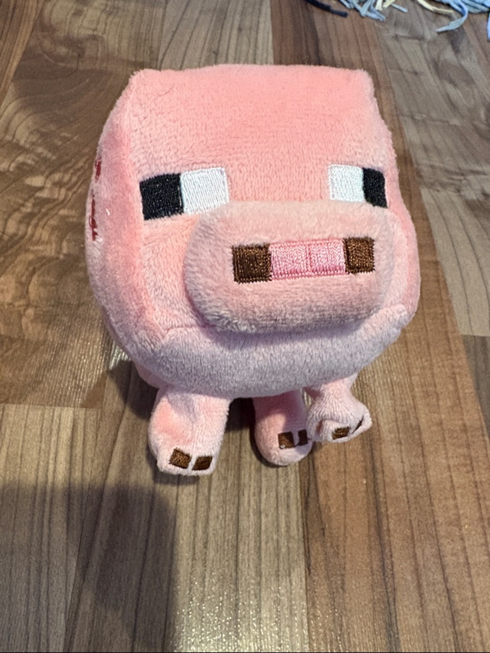 Minecraft Pig Plush Mojang Pink Stuffed Animal Video Game 6" 2014